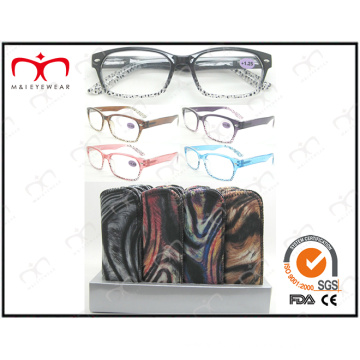 Мода Пластиковые очки чтения с Чехол (MRP21587)